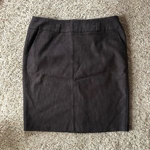 New York Clothing Co Gray Skirt Size 12